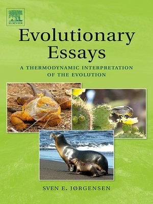 cover image of Evolutionary Essays